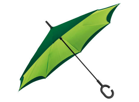 Umklappbarer Regenschirm aus 190T Pongee OLIVIA