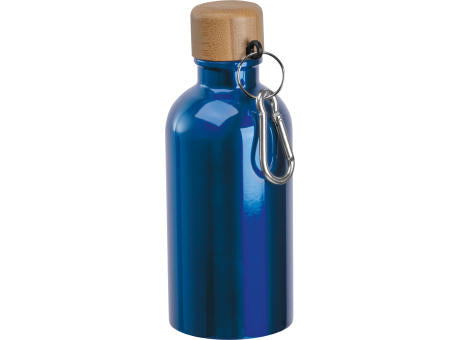 Edelstahltrinkflasche mit Karabiner, 400ml MARILYN