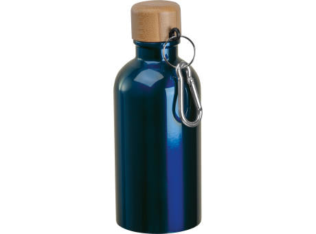 Edelstahltrinkflasche mit Karabiner, 400ml MARILYN