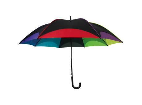 Automatik Regenschirm in Regenbogefarben MATTEO