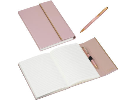 CrisMa Set aus Notizbuch und Kugelschreiber MAGGIE