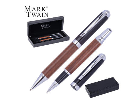 Mark Twain Holz Schreibset LORENZO