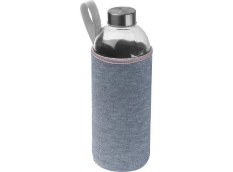 Trinkflasche aus Glas mit Neoprenüberzug, 1.000ml JESSICA