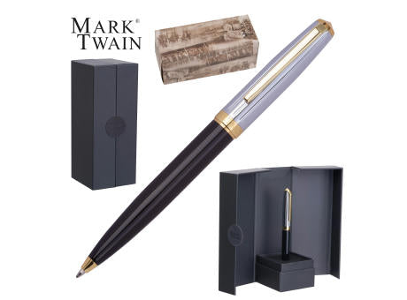Mark Twain Kugelschreiber in Magnetbox IRIS