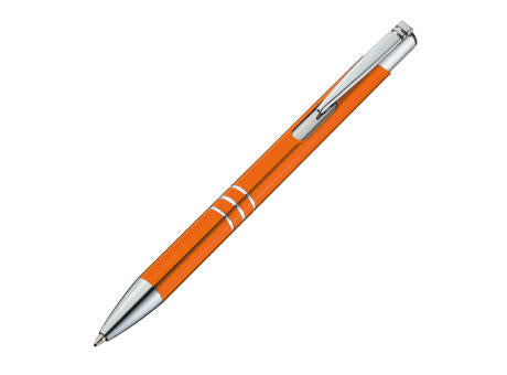 Kugelschreiber aus Metall mit 3 Zierringen ESTEBAN
