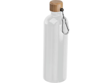 Edelstahltrinkflasche mit Karabiner, 750ml RUTH