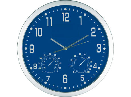 Wanduhr mit Hygro - und Thermometer MALCOLM