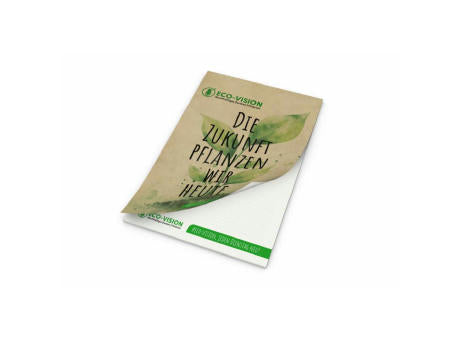 Schreibblock Cover RECYCLING Seiten/Deckblatt individuell gestaltbar