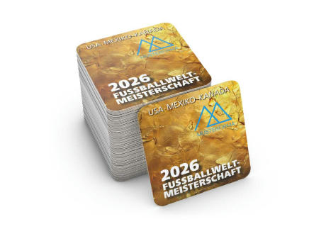 WM-Bierdeckel Motiv Fußball-WM 2026