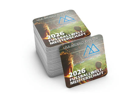 WM-Bierdeckel Motiv Fußball-WM 2026