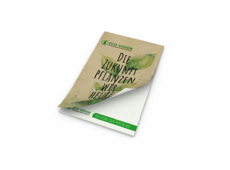 Schreibblock Cover RECYCLING Seiten/Deckblatt individuell gestaltbar