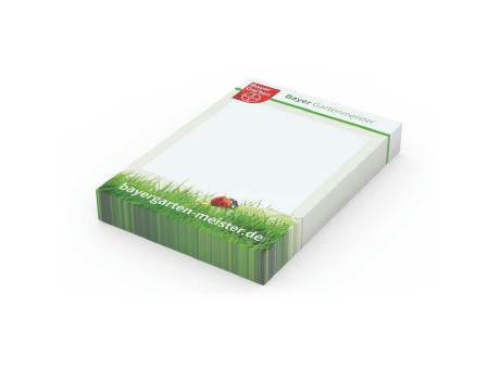 Haftnotizblock Basic 50 × 72 mm Format klein