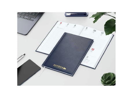 Wochenkalender Prestige A5 Kunstleder-Hardcover robust