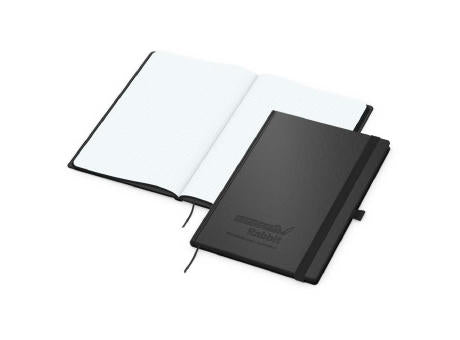 Notizbuch Hardcover Black-Book Ausstattung schwarz