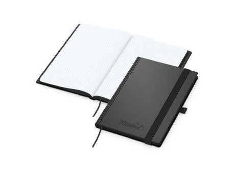 Notizbuch Hardcover Black-Book Ausstattung schwarz