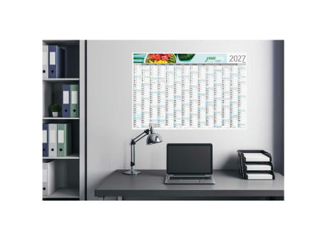 Wandplaner Horizont RECYCLING 980 × 660 mm Dez. Vorjahr – Jan. Folgejahr