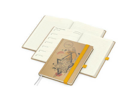 Wochenkalender links + Notizen rechts Match-Hybrid Papier-Hardcover A5