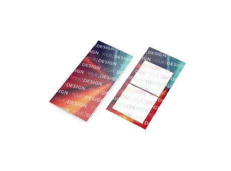 Haftnotiz-Karte Note-Card 2 Haftnotizblöcke 72 × 72 mm Trägerkarte