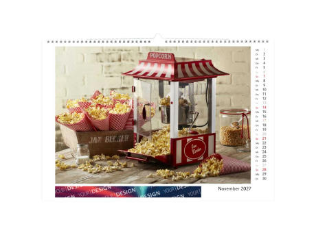 Personalisierter Bildkalender MagicPix Panorama Wandkalender groß