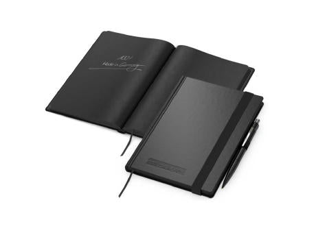 Notizbuch Hardcover Night-Book Seiten schwarz A5