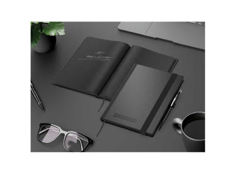 Notizbuch Hardcover Night-Book Seiten schwarz A5