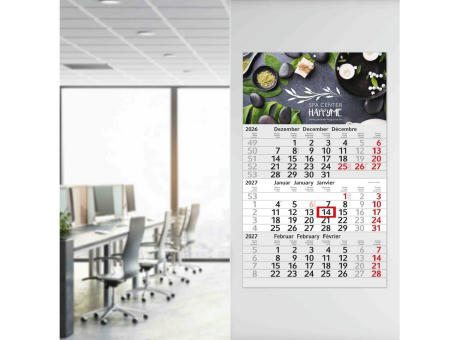 3-Monatskalender Budget 3 EXPRESS Schrift modern