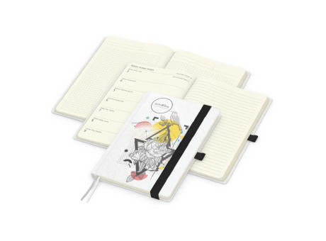 Wochenkalender links + Notizen rechts Match-Hybrid Papier-Hardcover A5