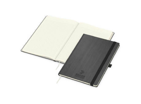Notizbuch Mind-Book Kunstleder-Hardcover genarbt-farbig
