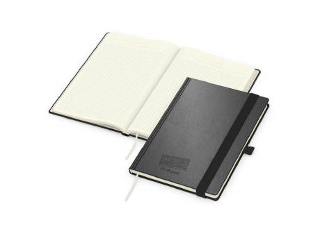 Notizbuch Mind-Book Kunstleder-Hardcover genarbt-farbig
