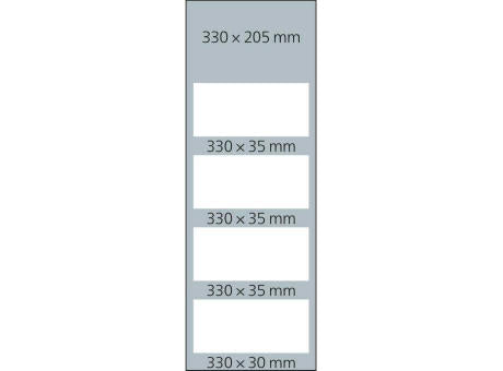 4-Monatskalender Mehrblock Profil 4 RECYCLING Schrift modern