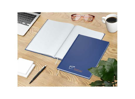 Notizbuch Note-Book Ecken spitz Hardcover matt-farbig