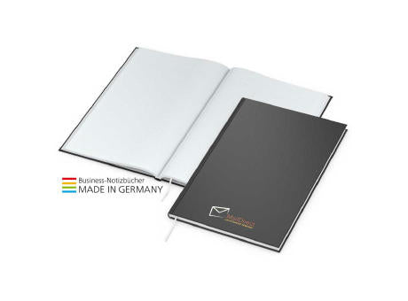 Notizbuch Note-Book Ecken spitz Hardcover matt-farbig