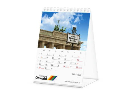 Personalisierter Bildkalender MagicPix Table Hoch Tischkalender hoch