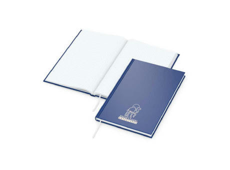 Notizbuch Note-Book Ecken spitz Hardcover matt-farbig