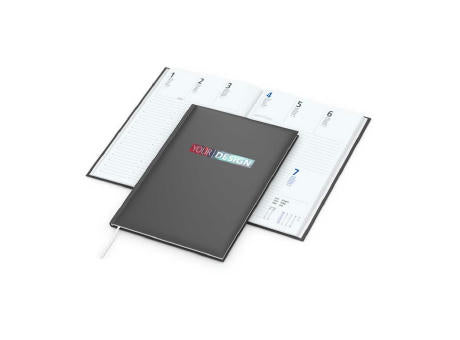 Wochenkalender Media EXPRESS 175 × 245 mm Kunstleder-Hardcover matt
