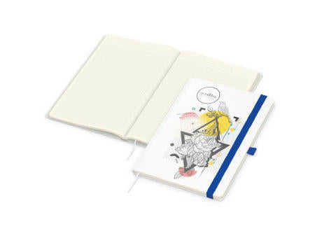 Notizbuch Match-Book Naturpapier-Hardcover individuell bedruckt