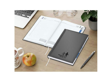 Tageskalender Manager Monatsregister Mo.–So. je 1 Seite Kunstleder-Hardcover
