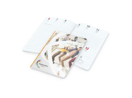 Wochenkalender Prestige-Flexx A5 Naturkarton-Softcover individuell bedruckt