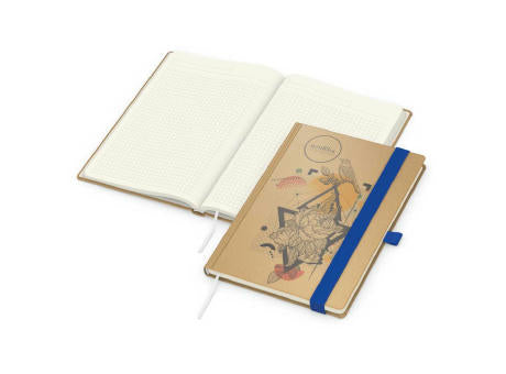 Notizbuch Match-Book Naturpapier-Hardcover individuell bedruckt