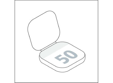 Haftnotizblock Cover Karton Round Ecken abgerundet Karton-Umschlag