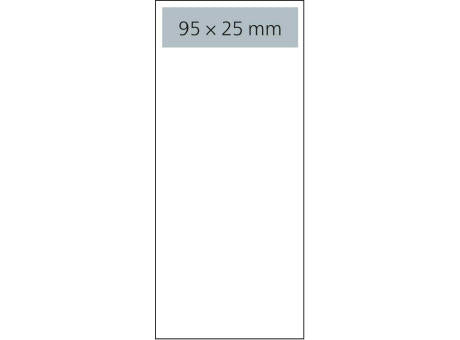 Tischkalender Desktop 3 Steel Edelstahl-Aufsteller gebürstet