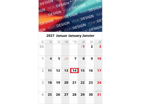 1-Monatskalender Einblatt Solo 1 EXPRESS