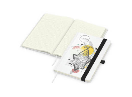 Notizbuch Match-Book Naturpapier-Hardcover individuell bedruckt
