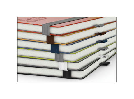 Notizbuch Organic-Book RECYCLING Apfelleder-Hardcover farbig A5