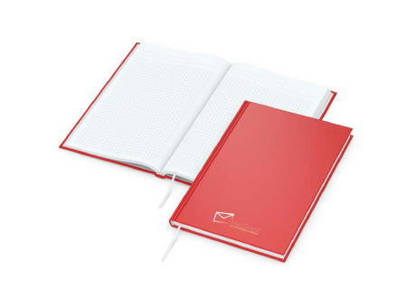 Notizbuch Note-Book EXPRESS Ecken spitz Hardcover matt-farbig