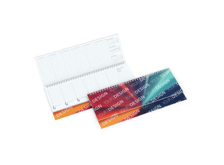 Tisch-Querkalender Compact EXPRESS 1 Woche = 2 Seiten 8–20 Uhr