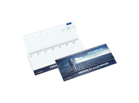 Tisch-Querkalender Master EXPRESS 1 Woche = 2 Seiten 8–21 Uhr