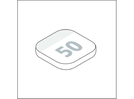 Haftnotizblock Plus Round Ecken abgerundet
