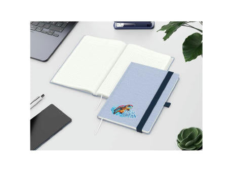 Notizbuch Ocean-Book RECYCLING rPET-Hardcover farbig A5