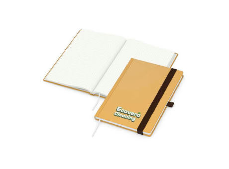 Notizbuch Organic-Book RECYCLING Apfelleder-Hardcover farbig A5